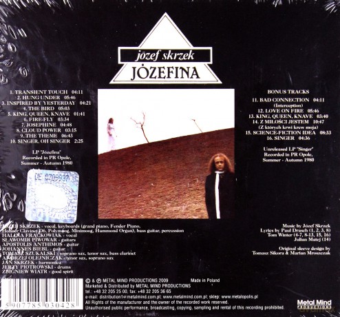 Józef Skrzek: Józefina (Remastered + Bonus Tracks) (digipack) [CD]
