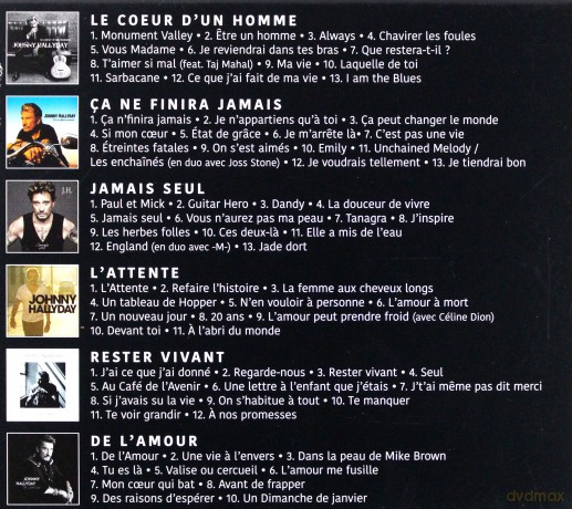 Johnny Hallyday: Les Albums Studio Warner [6CD]