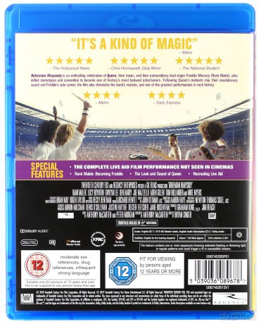 Bohemian Rhapsody [Blu-Ray]
