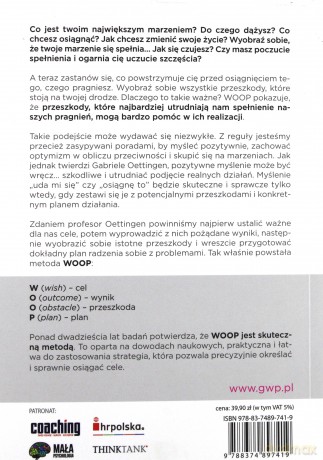 WOOP. Skuteczna metoda osiągania celów - Gabriele Oettingen [KSIĄŻKA]