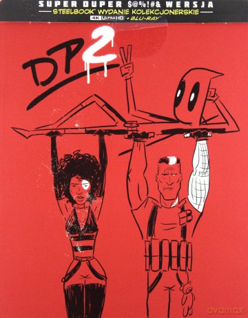 Deadpool 2 (steelbook) [Blu-Ray 4K]+[2xBlu-Ray]