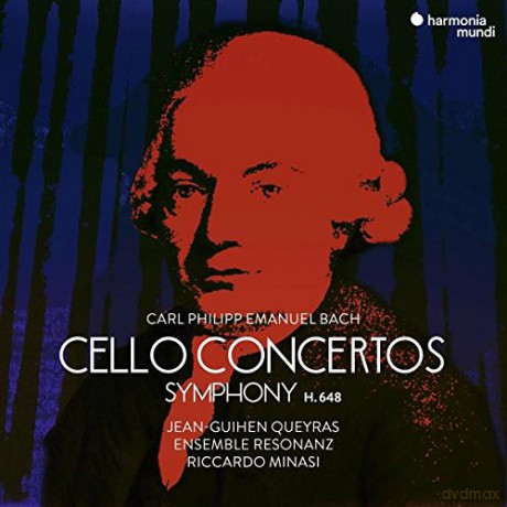 Bach: Cello Concertos Queyras Ensamble Resonanz [CD]