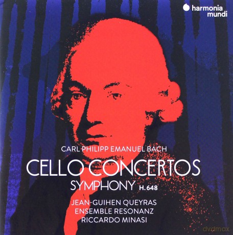 Bach: Cello Concertos Queyras Ensamble Resonanz [CD]