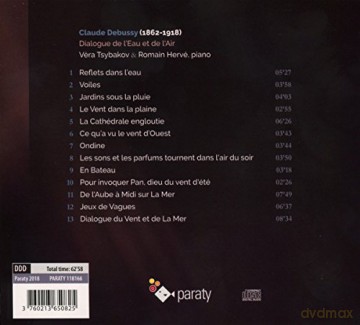 Debussy: Dialogue De l Eau Et De L Air Tsybakov Herve (digipack) [CD]