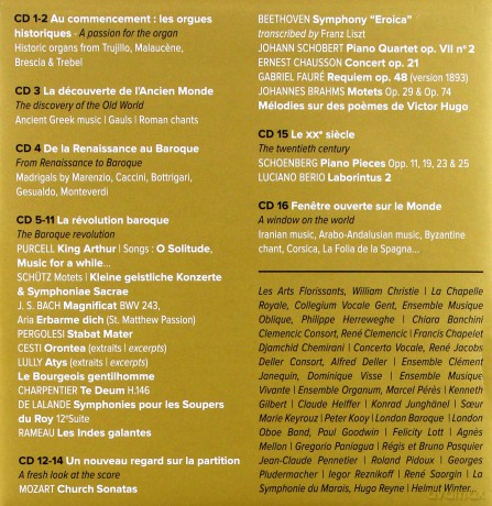 Generation Harmonia Mundi 1958-1988 the Age Of Revolutions [16CD]