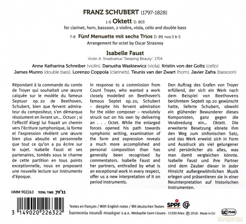 Schubert: Oktett Faust (digipack) [CD]