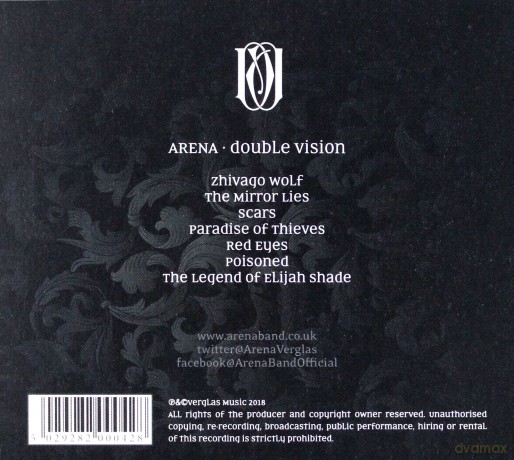 Arena: Double Vision (digipack) [CD]