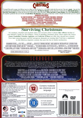 All I Want For Christmas / Surviving Christmas / Scrooged (Spisek w Boże Narodzenie / Przetrwać świąta / Wigilijny show) [3DVD]