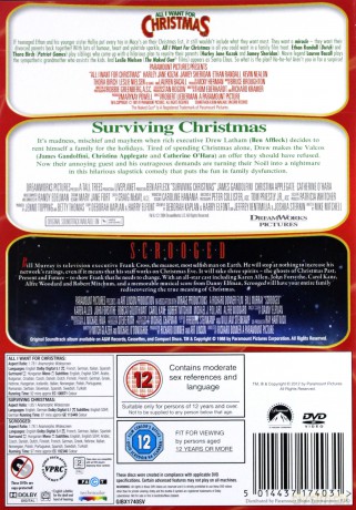 All I Want For Christmas / Surviving Christmas / Scrooged (Spisek w Boże Narodzenie / Przetrwać świąta / Wigilijny show) [3DVD]