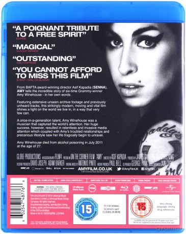 Amy Winehouse: Amy [Blu-Ray]