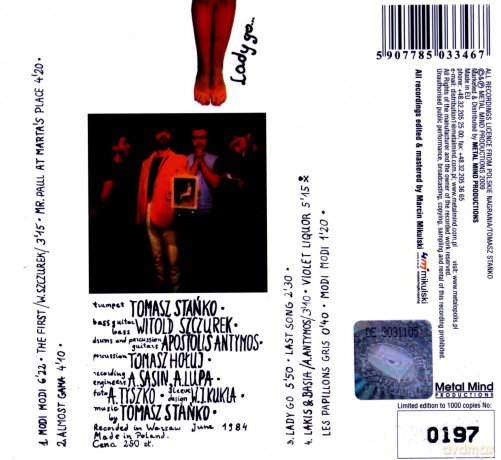 Tomasz Stańko: Lady Go (Remastered) (digipack) [CD]