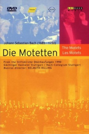 Bach Collegium Stuttgart & Helmuth Rilling: Bach:The Motets [DVD]