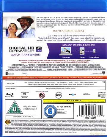 Dolphin Tale 2 [Blu-Ray]