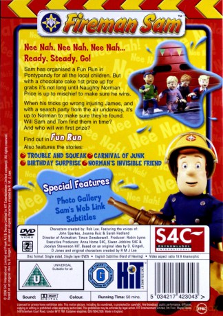 Fireman Sam Fun Run [DVD]
