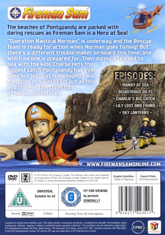 Fireman Sam Hero At Sea [DVD]