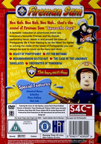Fireman Sam Saves The Day [DVD]
