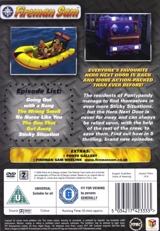 Fireman Sam Sticky Situation [DVD]