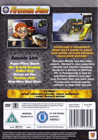 Fireman Sam The New Hero Next Door [DVD]
