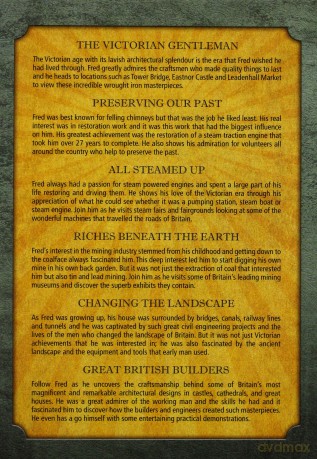 Fred Dibnahs World of Steam, Steel and Stone [3DVD]