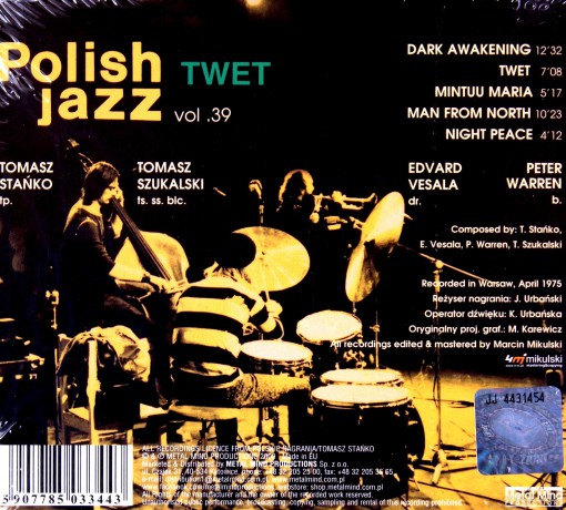 Tomasz Stańko: Twet (Remastered) (digipack) [CD]
