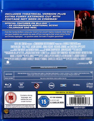 Hall Pass [Blu-Ray]
