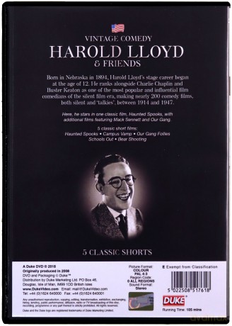 Harold Lloyd - In 5 Classic Shorts [DVD]