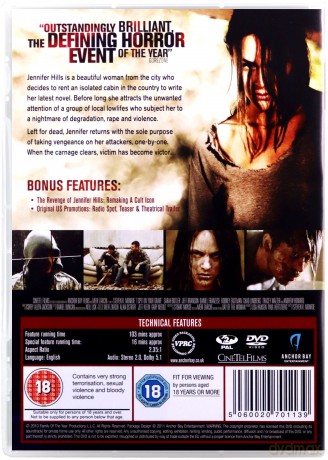 I Spit On Your Grave [DVD]