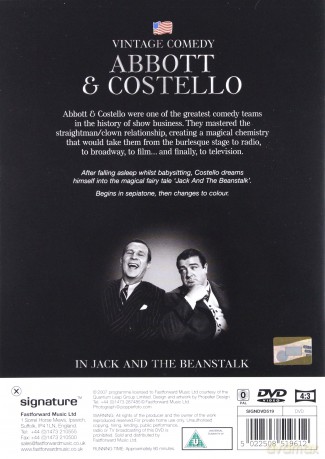 Jack And The Beanstalk [DVD]