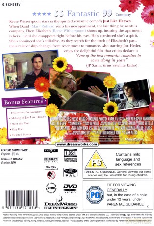 Just Like Heaven [DVD]