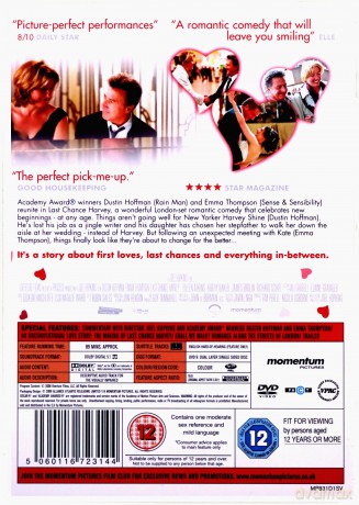Last Chance Harvey [DVD]