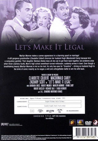 Lets Make It Legal [DVD]