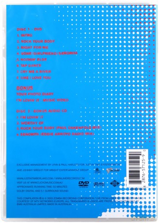 Justin Timberlake: Live From London [DVD]+[CD]