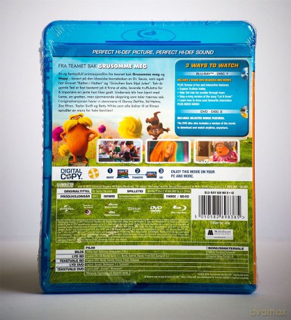 Lorax [Blu-Ray]+[DVD]