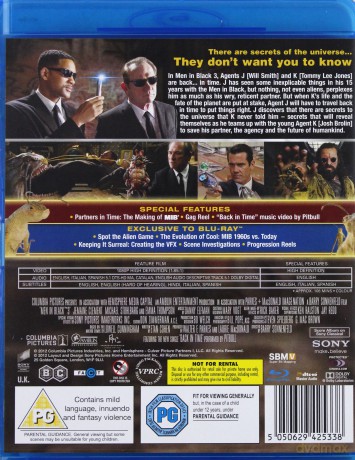 Men In Black 3 [Blu-Ray]