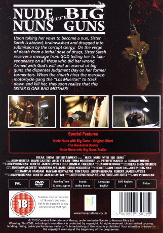 Nude Nuns With Big Guns (Siostrzyczki ze spluwami) [DVD]