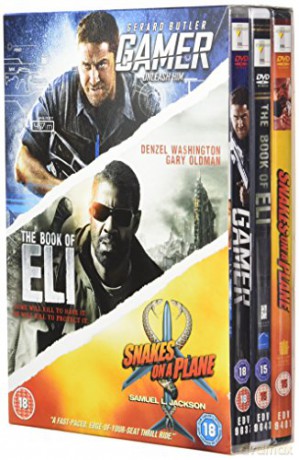 Gamer / Snakes on a Plane / The Book of Eli [DVD]