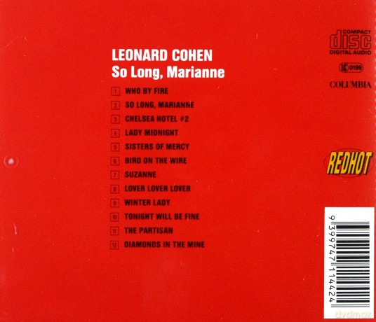 Leonard Cohen: So Long Marianne [CD]