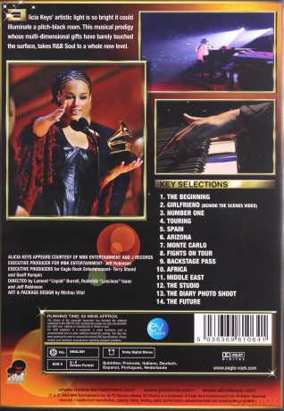 Alicia Keys: The Diary Of... A Documentary Film [DVD]