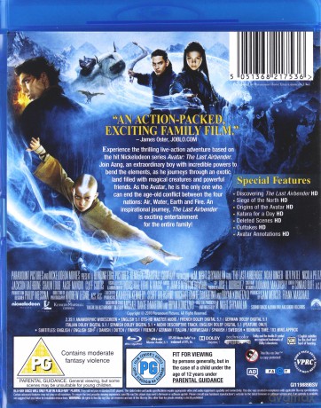The Last Airbender [Blu-Ray]