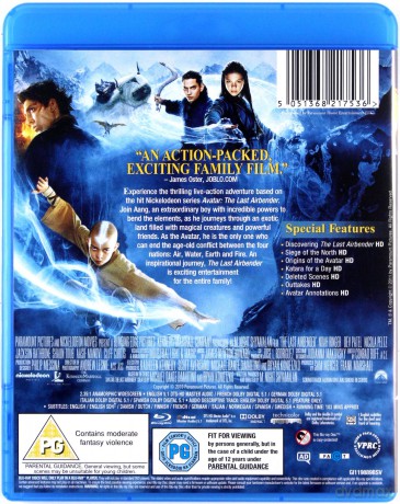 The Last Airbender [Blu-Ray]