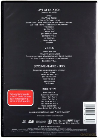 Bullet For My Valentine: The Poison-Live At Brixton [DVD]