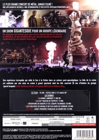 Metallica: Through The Never [DVD]