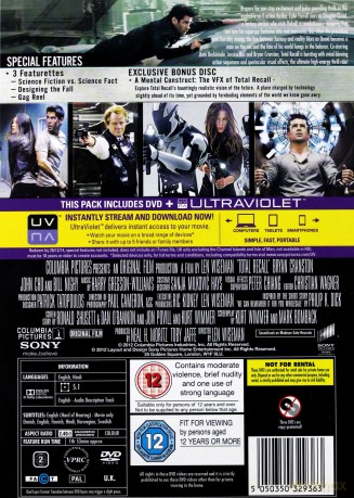 Total Recall: Total Recall 2 Disc [2DVD]