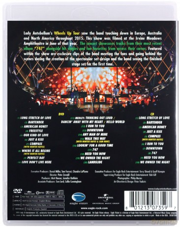 Lady Antebellum: Wheels Up Tour [2DVD]