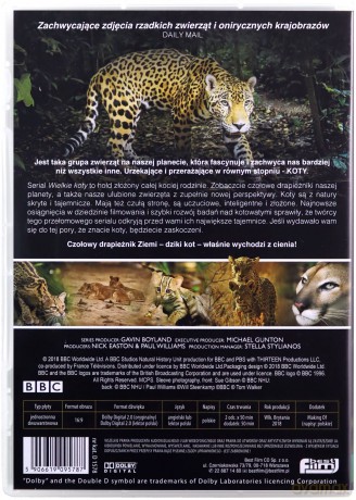 Wielkie Koty (BBC) [DVD]