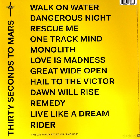 Thirty Seconds To Mars: America (White) [Winyl]