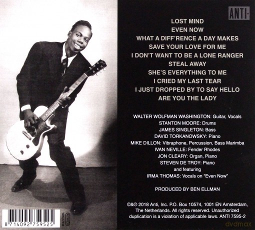 Walter "Wolfman" Washington: My Fututure Is My Past [CD]