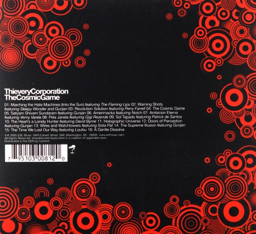 Thievery Corporation: The Cosmic Game [CD]