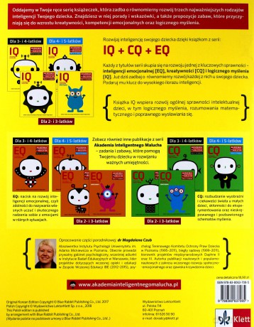 AIM. IQ inteligencja logiczna dla 2-3 latków 2017 [KSIĄŻKA]