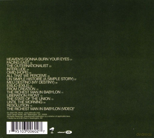 Thievery Corporation: The Richest Man In Babylon [CD]